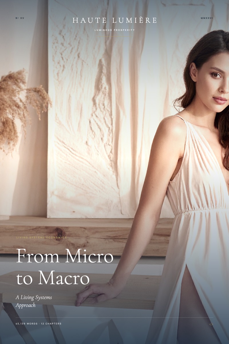 From Micro to Macro: A Living Systems Approach — the jacket