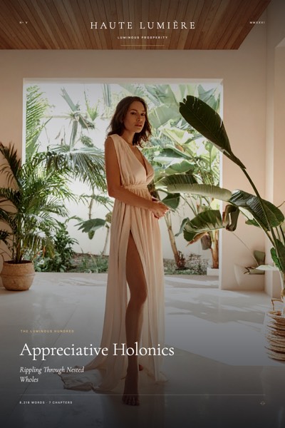 Appreciative Holonics: Rippling Through Nested Wholes — the jacket