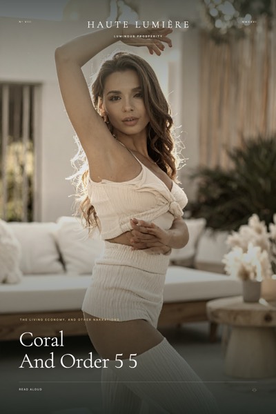 Coral And Order 5 5 — the jacket