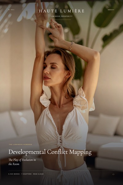 Developmental Conflict Mapping: The Play of Evolution in the Room — the jacket