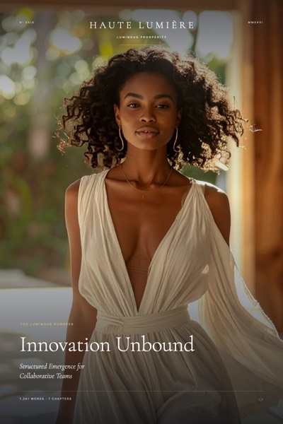 Innovation Unbound: Structured Emergence for Collaborative Teams — the jacket