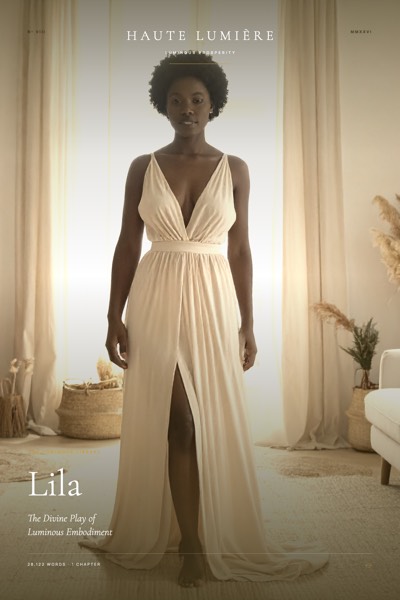 Lila: The Divine Play of Luminous Embodiment — the jacket