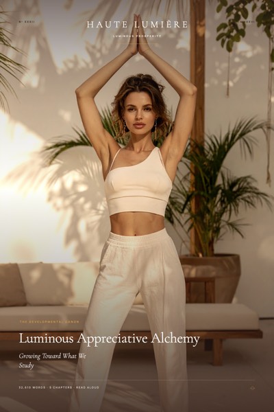 Luminous Appreciative Alchemy™: Growing Toward What We Study — the jacket