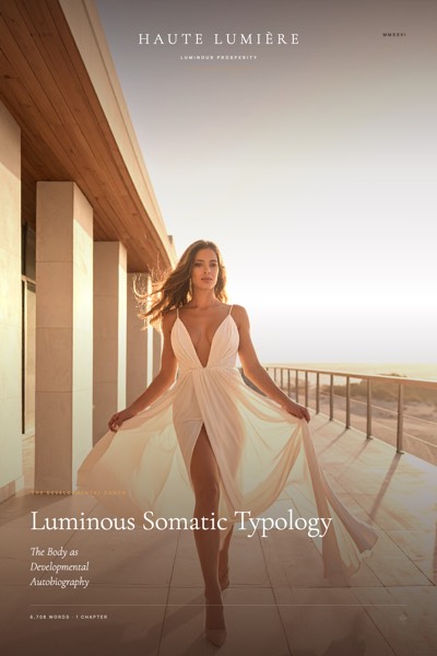 Luminous Somatic Typology™: The Body as Developmental Autobiography — the jacket