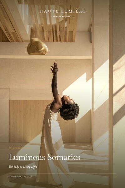 Luminous Somatics: The Body as Living Light — the jacket