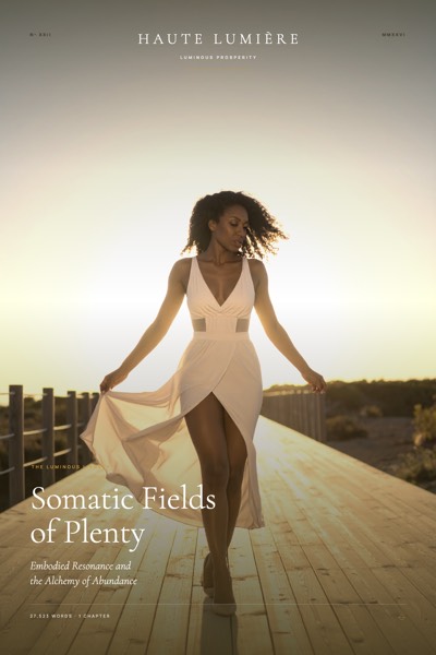 Somatic Fields of Plenty: Embodied Resonance and the Alchemy of Abundance — the jacket