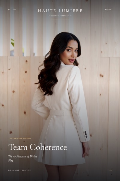 Team Coherence: The Architecture of Divine Play — the jacket