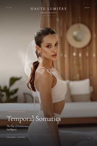 Temporal Somatics: The Play of Evolutionary Intelligence — the jacket