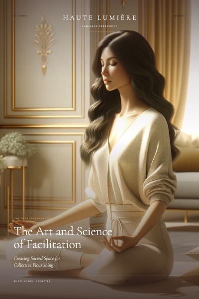 The Art and Science of Facilitation: Creating Sacred Space for Collective Flourishing — the jacket