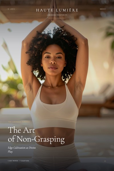 The Art of Non-Grasping: Edge Cultivation as Divine Play — the jacket