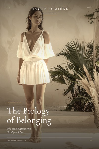 The Biology of Belonging: Why Social Rejection Feels Like Physical Pain — the jacket