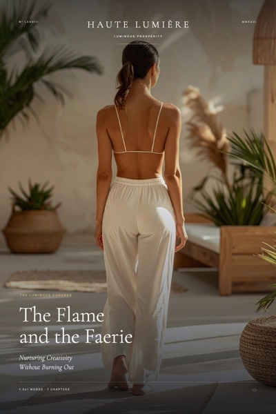 The Flame and the Faerie: Nurturing Creativity Without Burning Out — the jacket