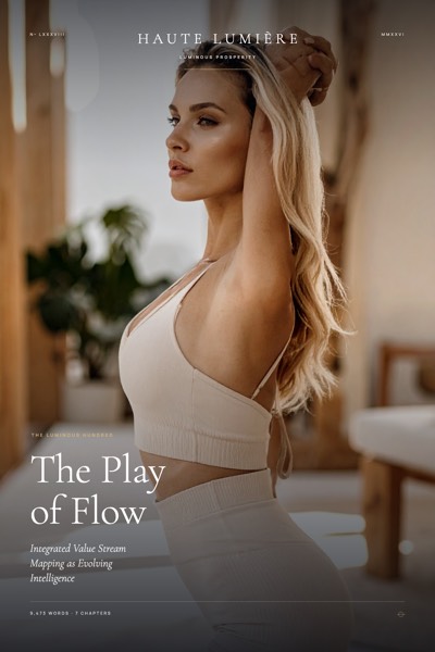 The Play of Flow: Integrated Value Stream Mapping as Evolving Intelligence — the jacket