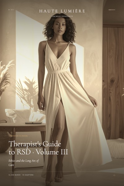 Therapist's Guide to RSD · Volume III — Ethics and the Long Arc of Care — the jacket