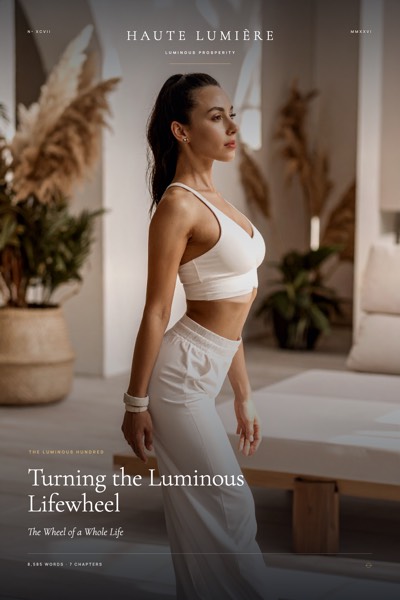 Turning the Luminous Lifewheel: The Wheel of a Whole Life — the jacket