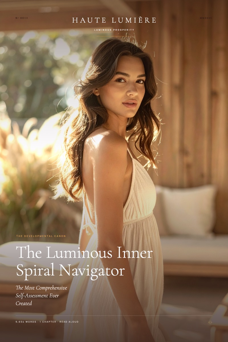 The Luminous Inner Spiral Navigator™: The Most Comprehensive Self-Assessment Ever Created — the jacket