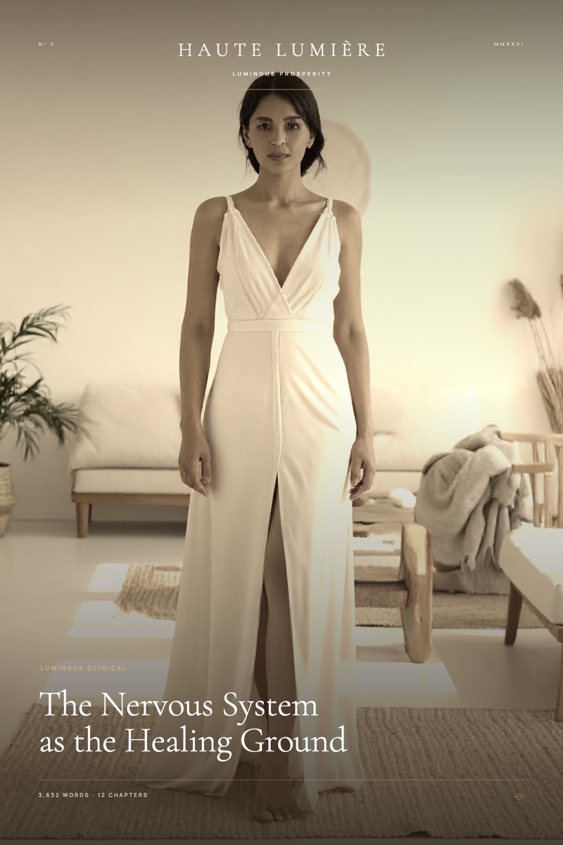 The Nervous System as the Healing Ground — the jacket